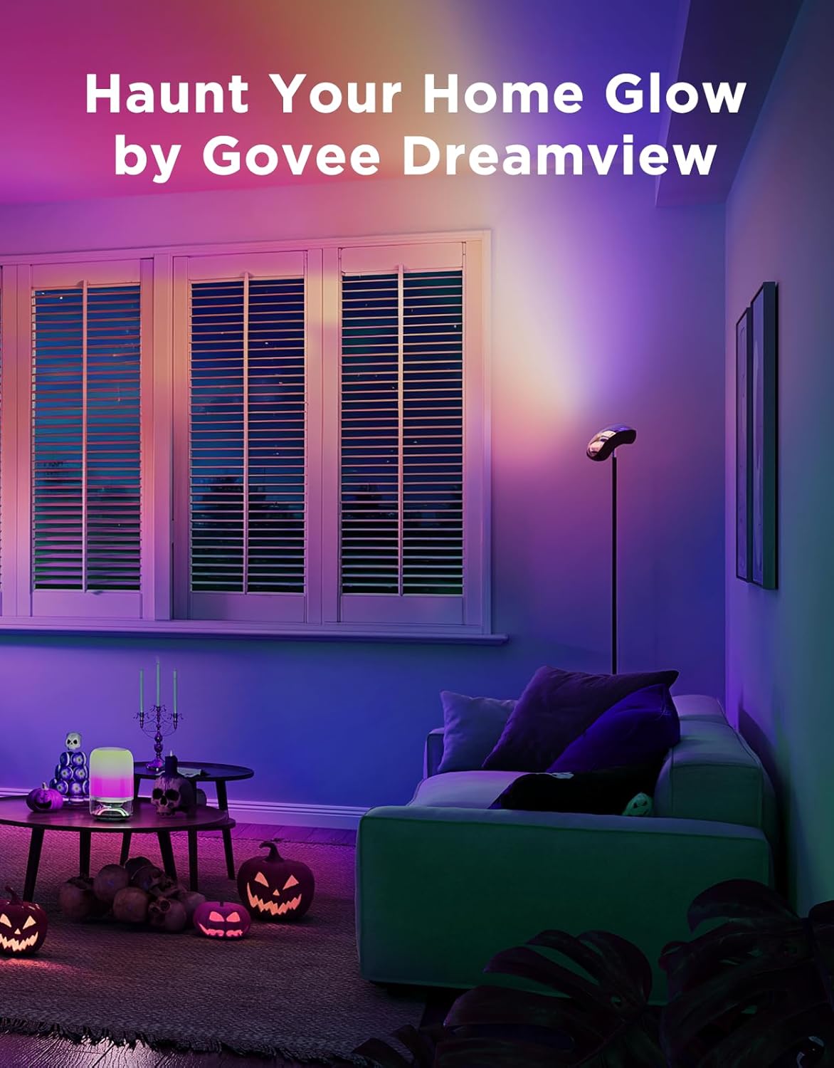 Govee Torchiere Floor Lamp with Matter