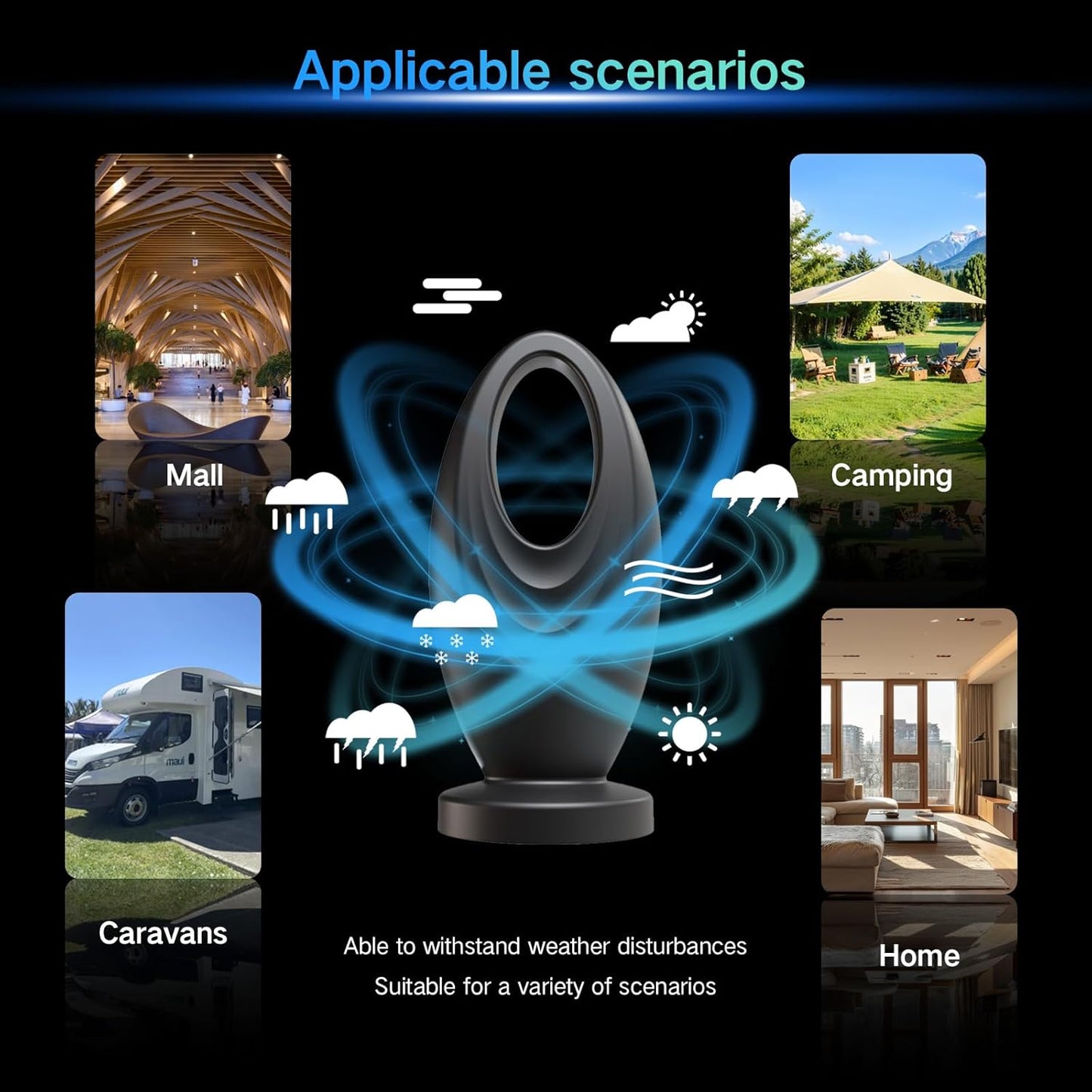 2025 TV Antenna for Smart TV and Old TV