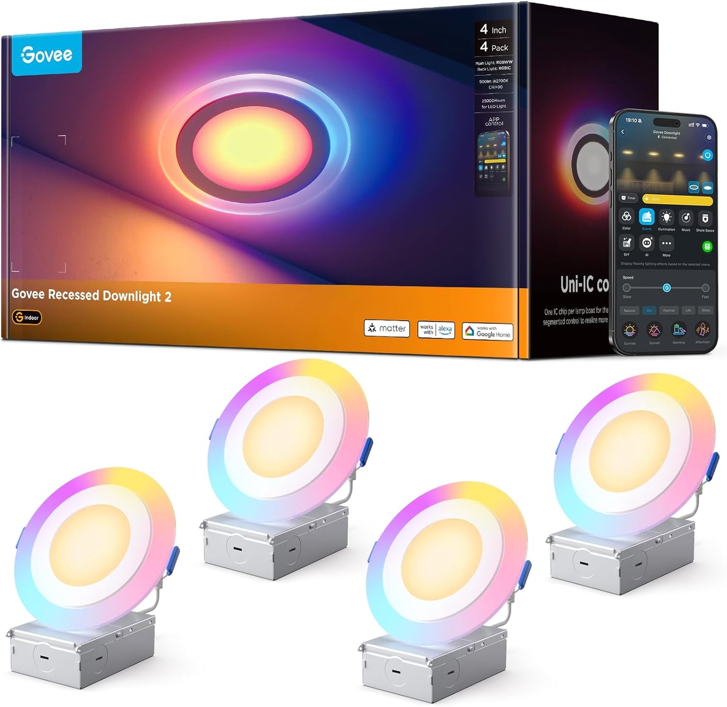 Govee Smart Recessed Lighting