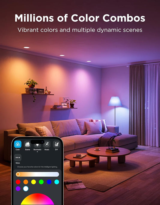 Govee BR30 Smart Light Bulbs