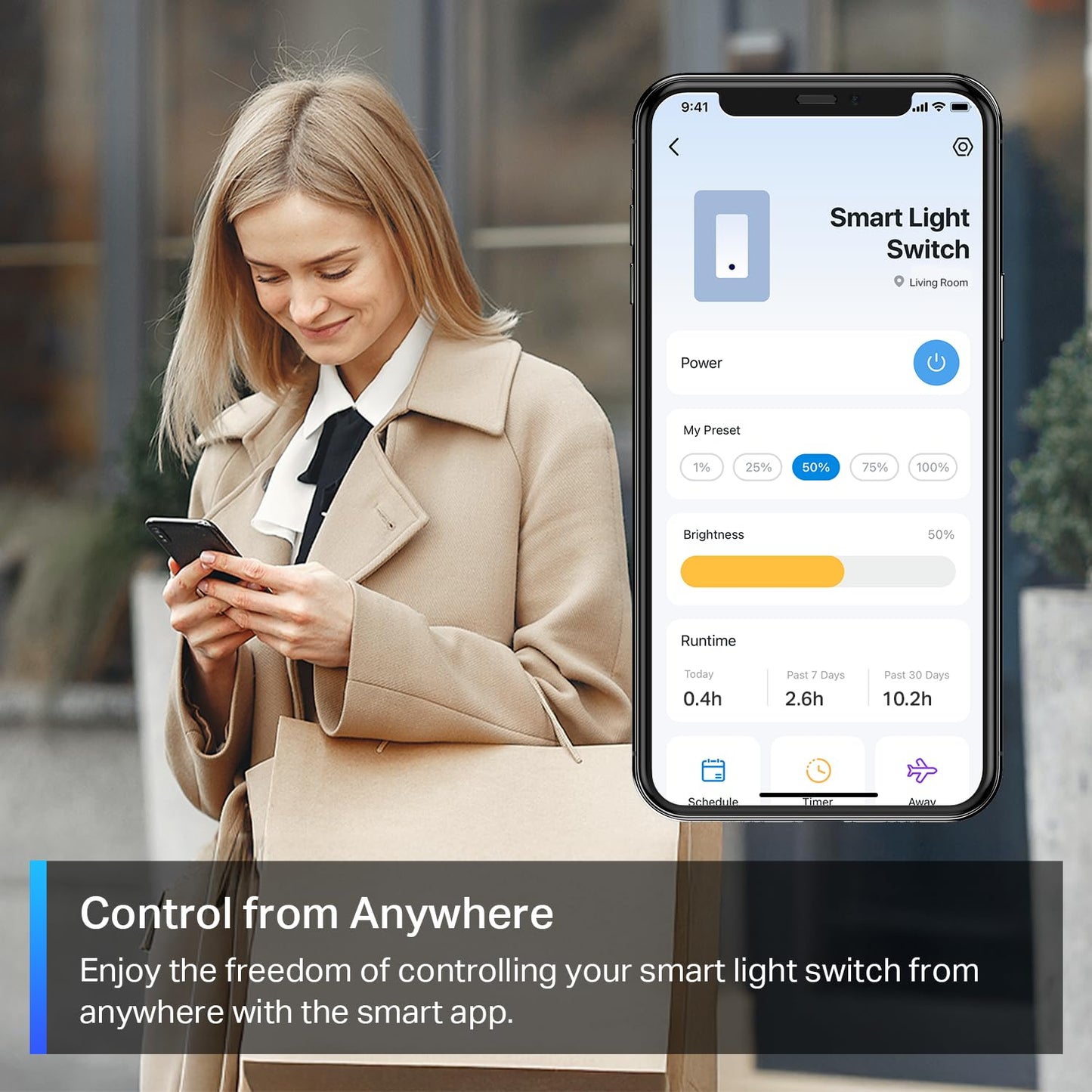TP-Link Tapo Matter Smart Dimmer Switch