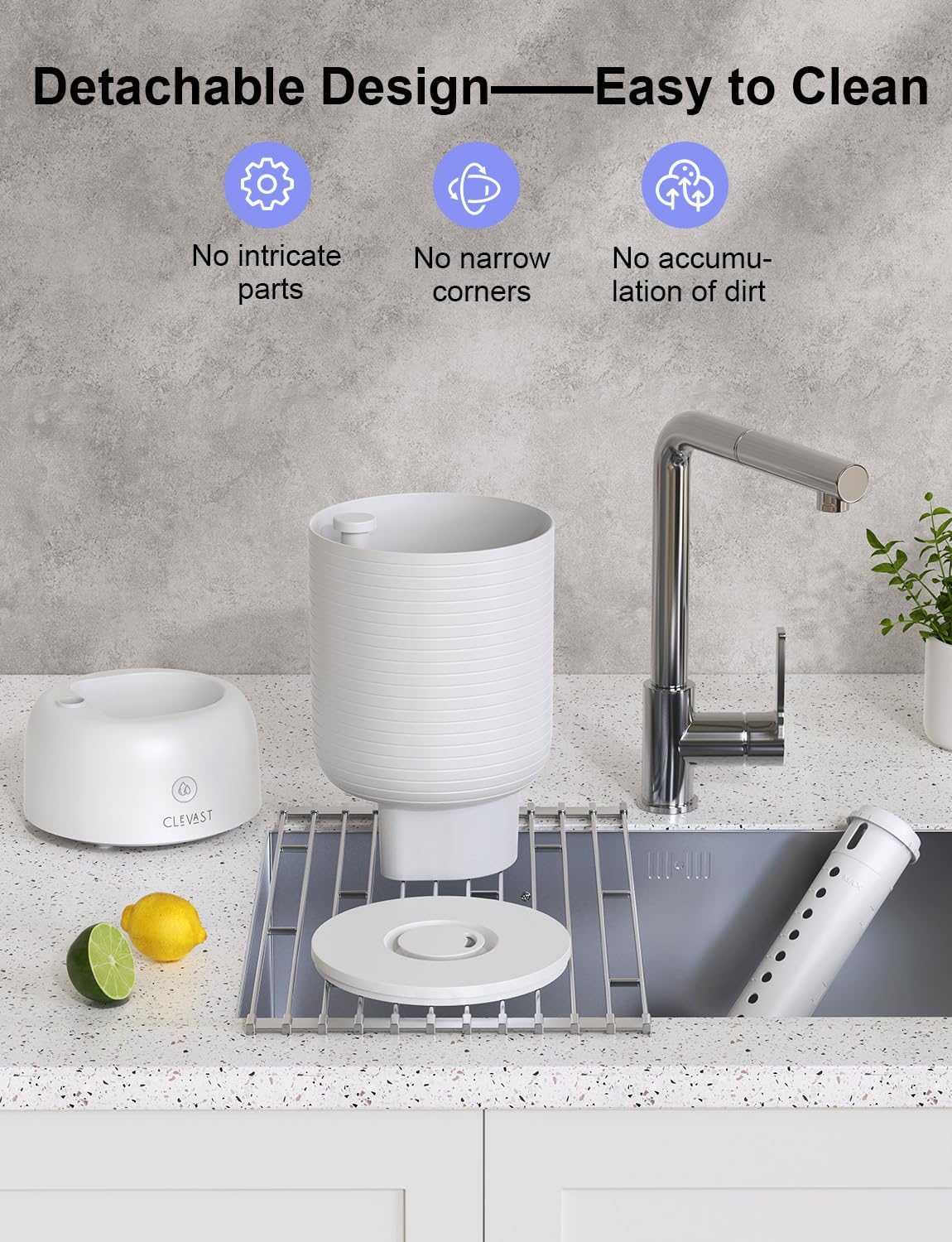 CLEVAST Smart Humidifiers for Bedroom