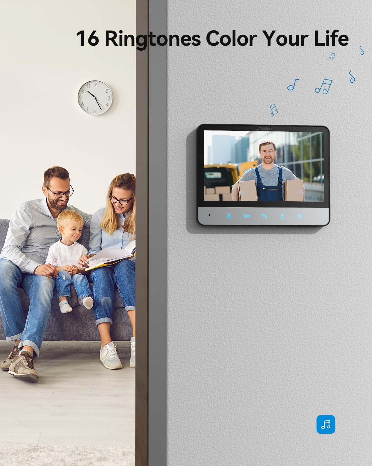 TMEZON Wired Video Intercom System