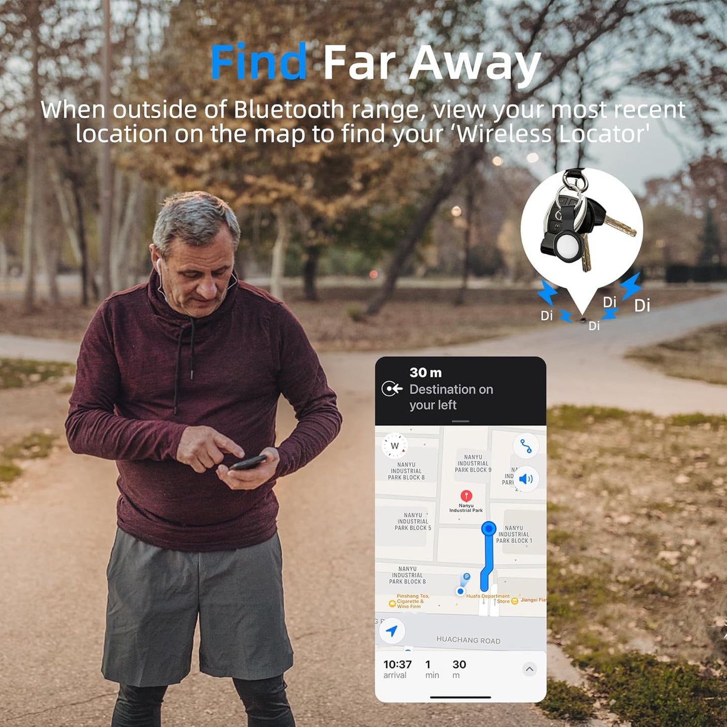 Smart Tags with Waterproof Case,Item Finder