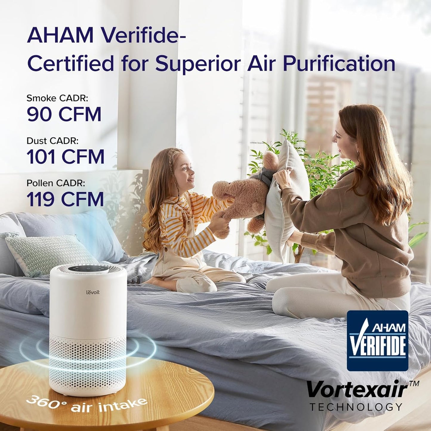 LEVOIT Air Purifier for Home Bedroom Dorm Room