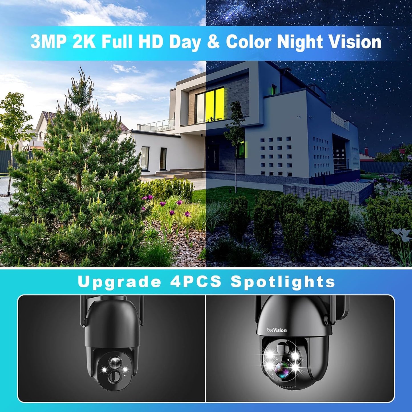Solar Security Cameras Wireless Outdoor