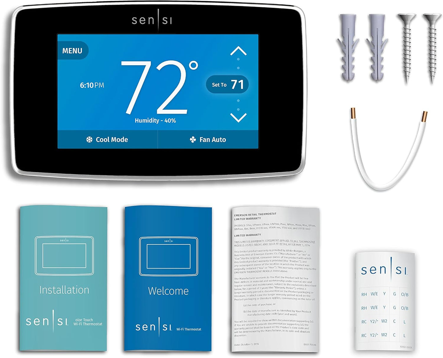 Emerson Sensi Touch Wi-Fi Smart Thermostat