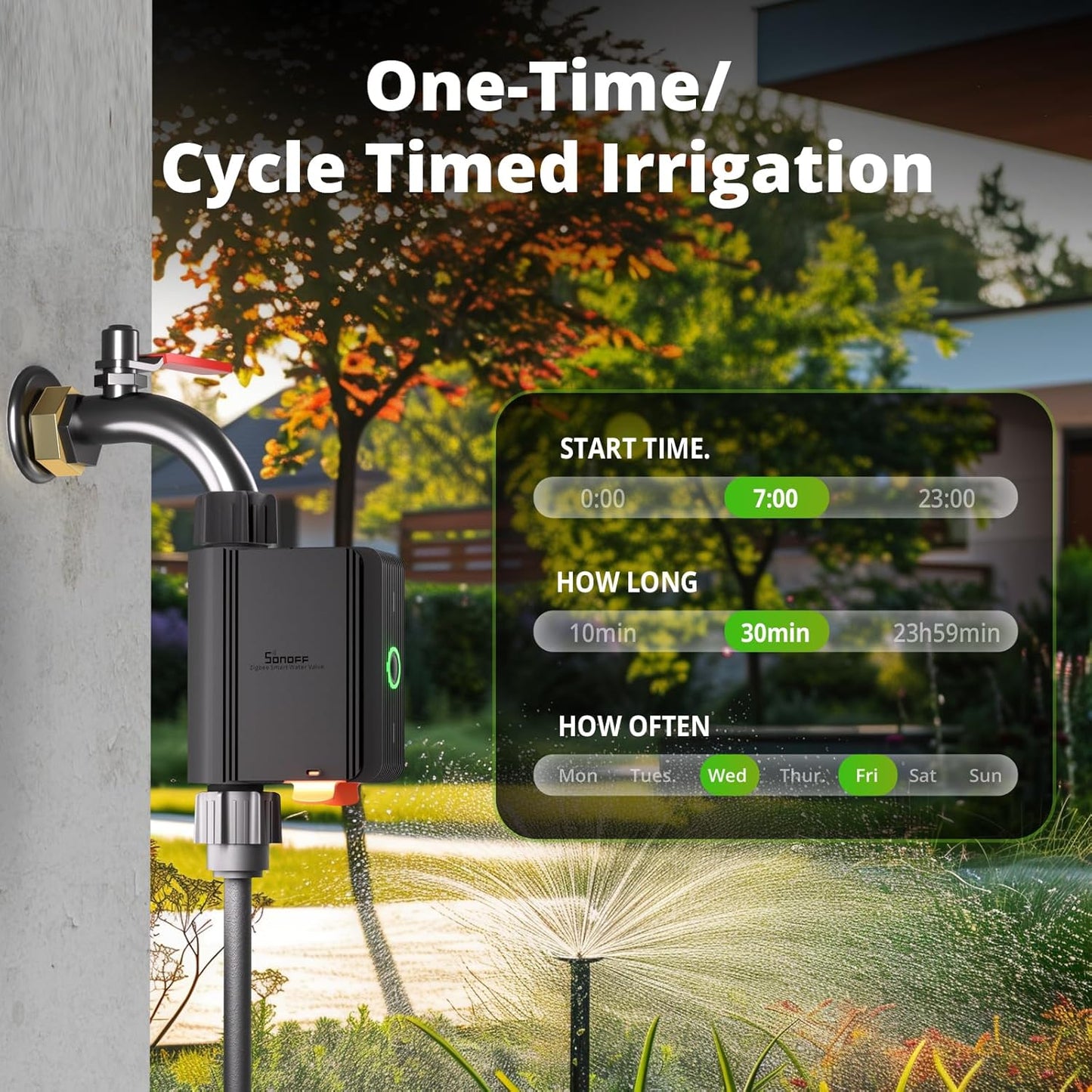 SONOFF Sprinkler Timer Zigbee 3.0